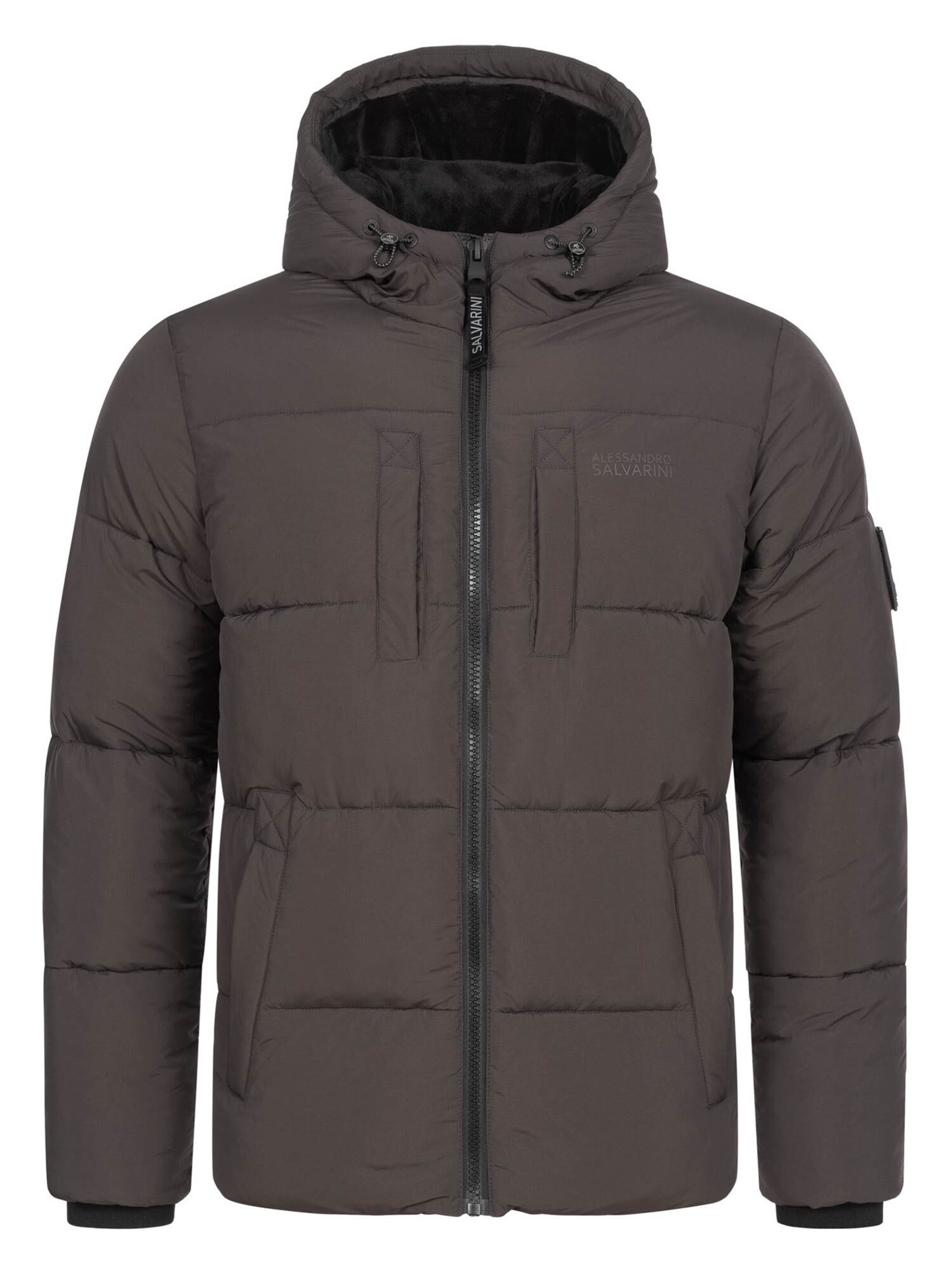 Alessandro Salvarini Winterjas in Bruin