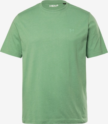 Men Plus T-Shirt in Grün: Vorderseite
