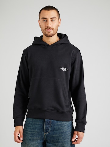 JACK & JONES Sweatshirt 'JORVermont' in Zwart: voorkant