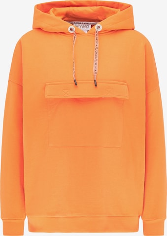 myMo ATHLSR Sweatshirt in Orange: predná strana