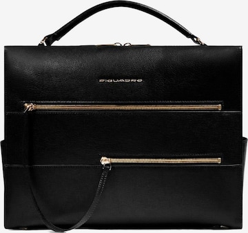 Piquadro Laptoptasche in Schwarz: Vorderseite