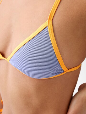 Triangle Hauts de bikini Bershka en violet