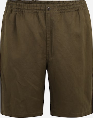 Regular Pantalon Polo Ralph Lauren Big & Tall en vert : devant