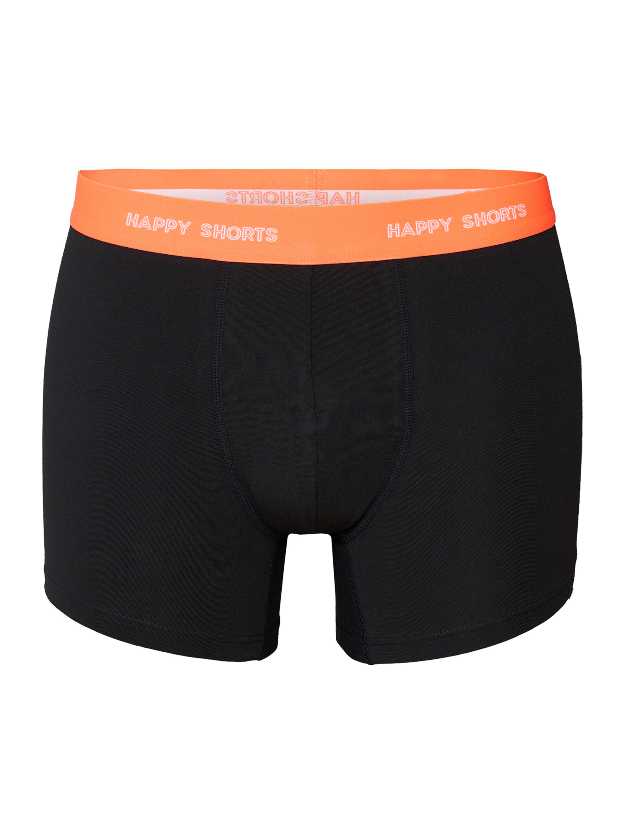 Happy Shorts Boxer shorts ' Jersey ' in Black