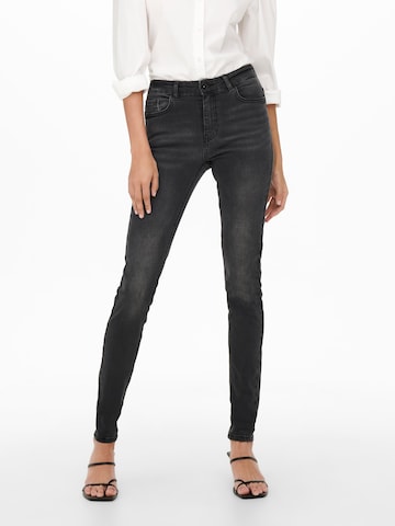 Skinny Jeans 'Blume' di JDY in nero: frontale