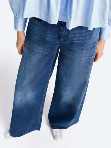 mėlyna Rich & Royal Kliošinis Džinsai