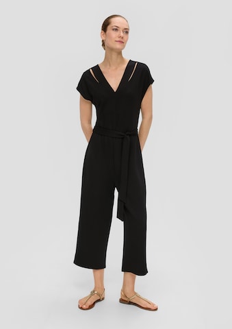 Tuta jumpsuit di s.Oliver BLACK LABEL in nero