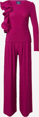 Pantalons de tailleur Tantra en violet : devant