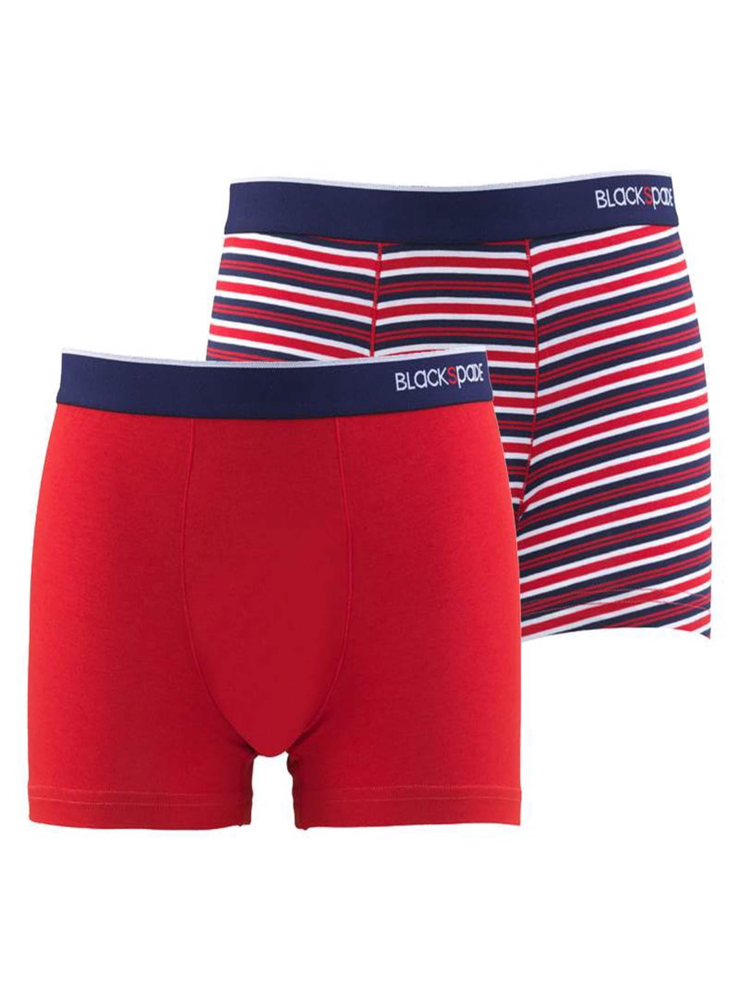 Blackspade - Calzoncillo boxer en azul: frente