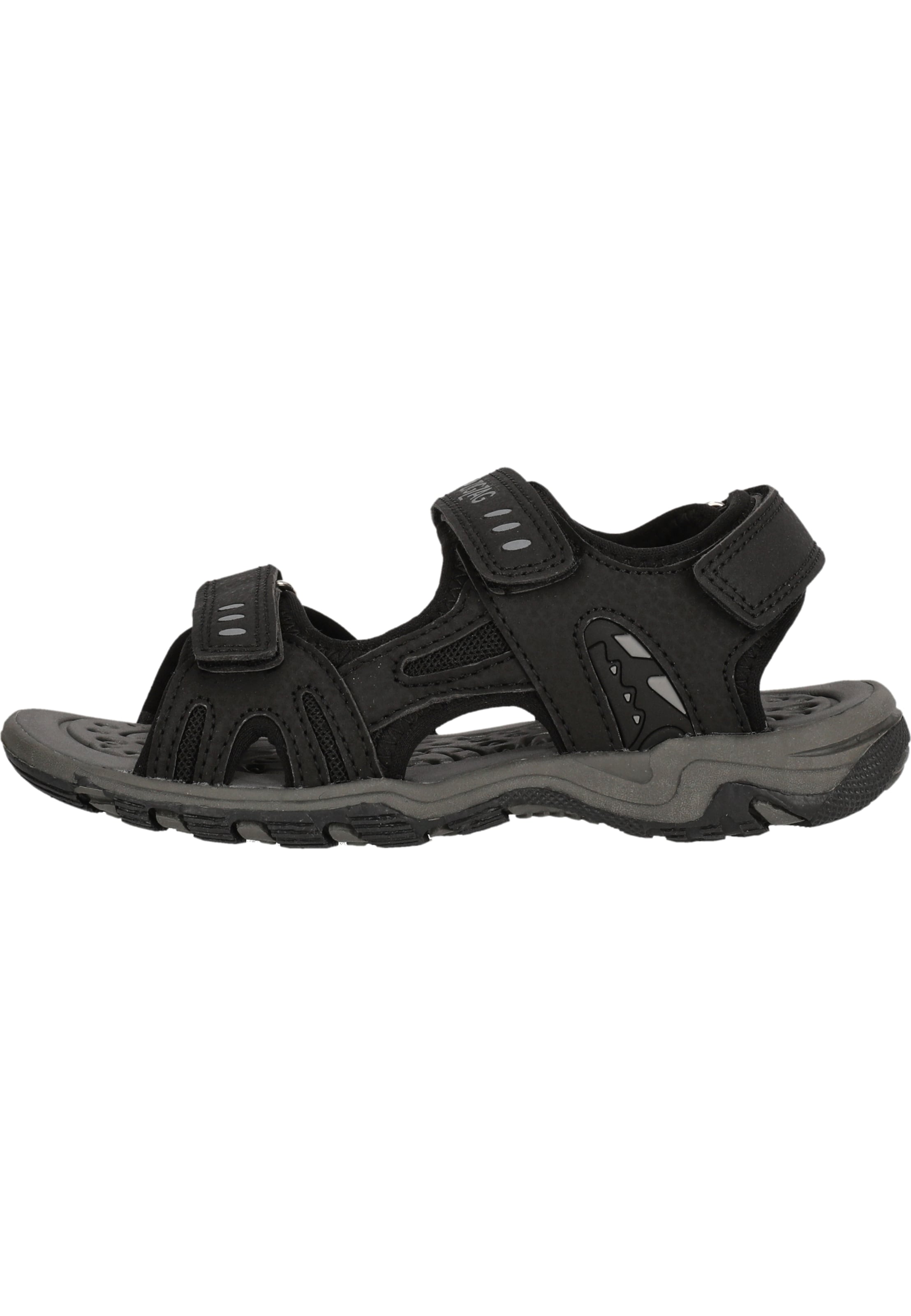 ZigZag Sandalen 'Acamas Jr.' in Zwart: voorkant