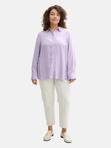 Tom Tailor Women + Blouse in Lila