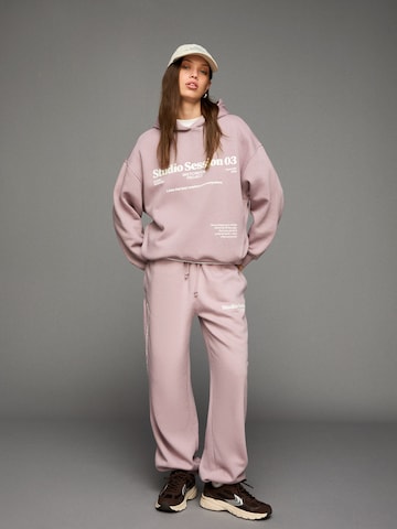 BershkaSweater majica - roza boja