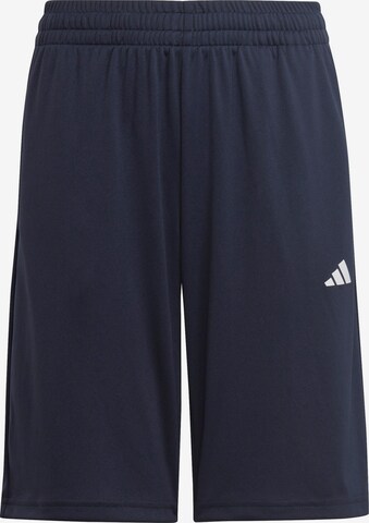 ADIDAS SPORTSWEAR Trainingsanzug 'Train Essentials Aeroready 3-Stripes -Fit' in Blau