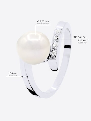 Bague 'Versailles' Ateliers Saint Germain en blanc