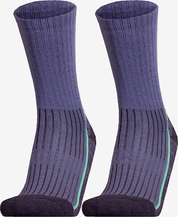 UphillSport Athletic Socks 'SAANA' in Blue