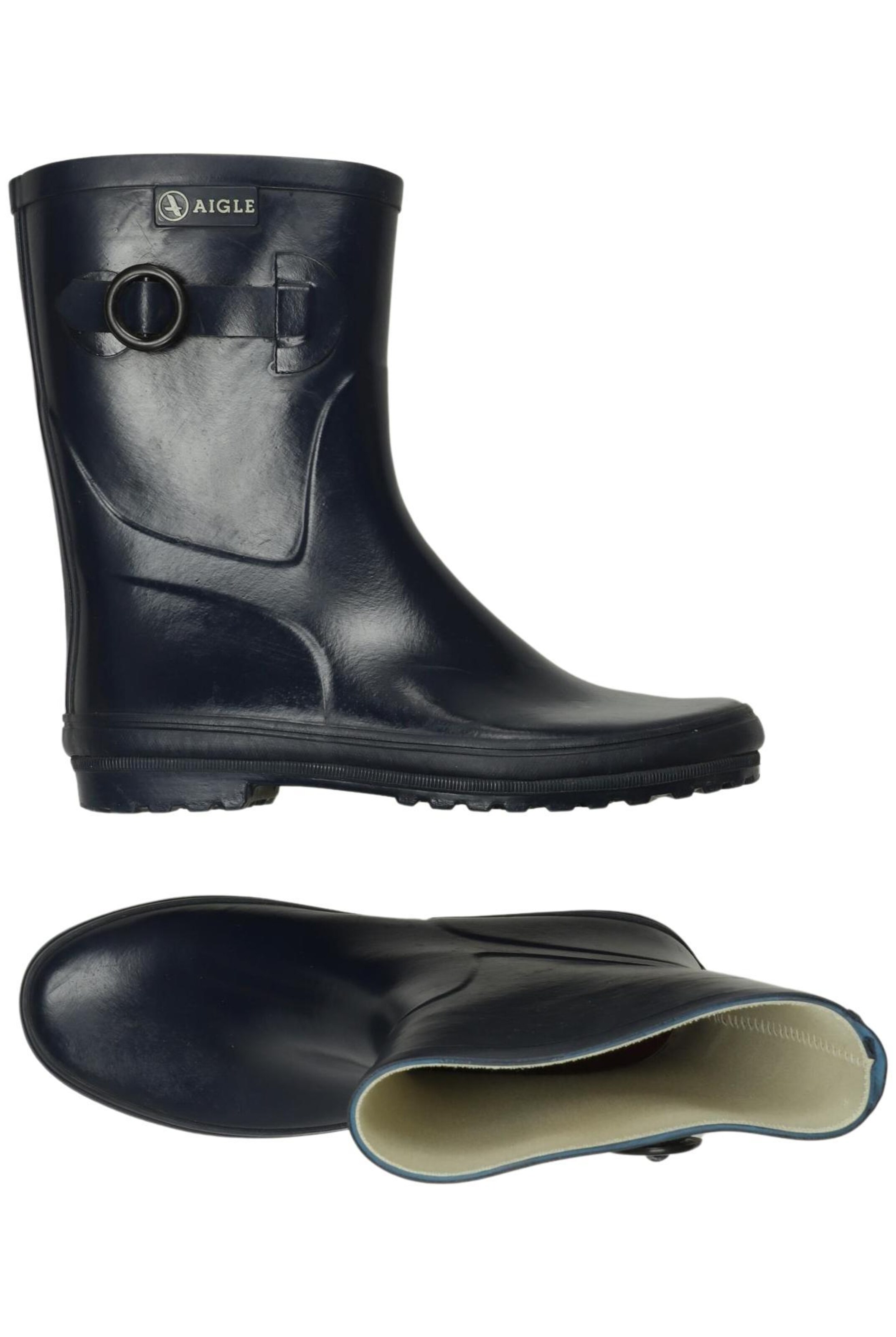 AIGLE Dress Boots in 39 in Blue: front