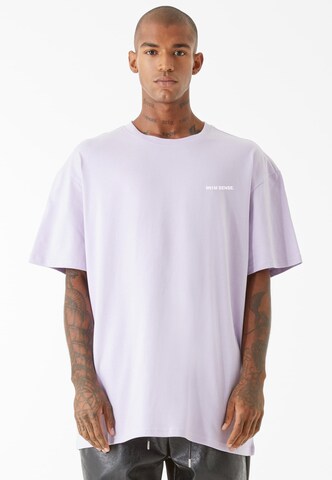 9N1M SENSE Bluser & t-shirts 'Flower' i lilla: forside