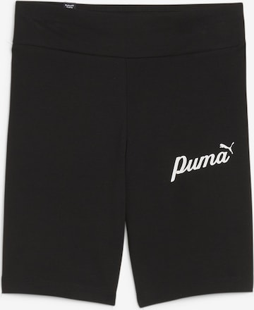 PUMA Skinny Leggings 'Blossom' in Schwarz: predná strana