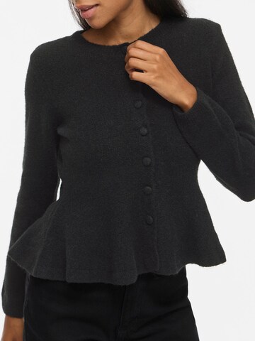VILA Strickjacke 'VILuna' in Schwarz