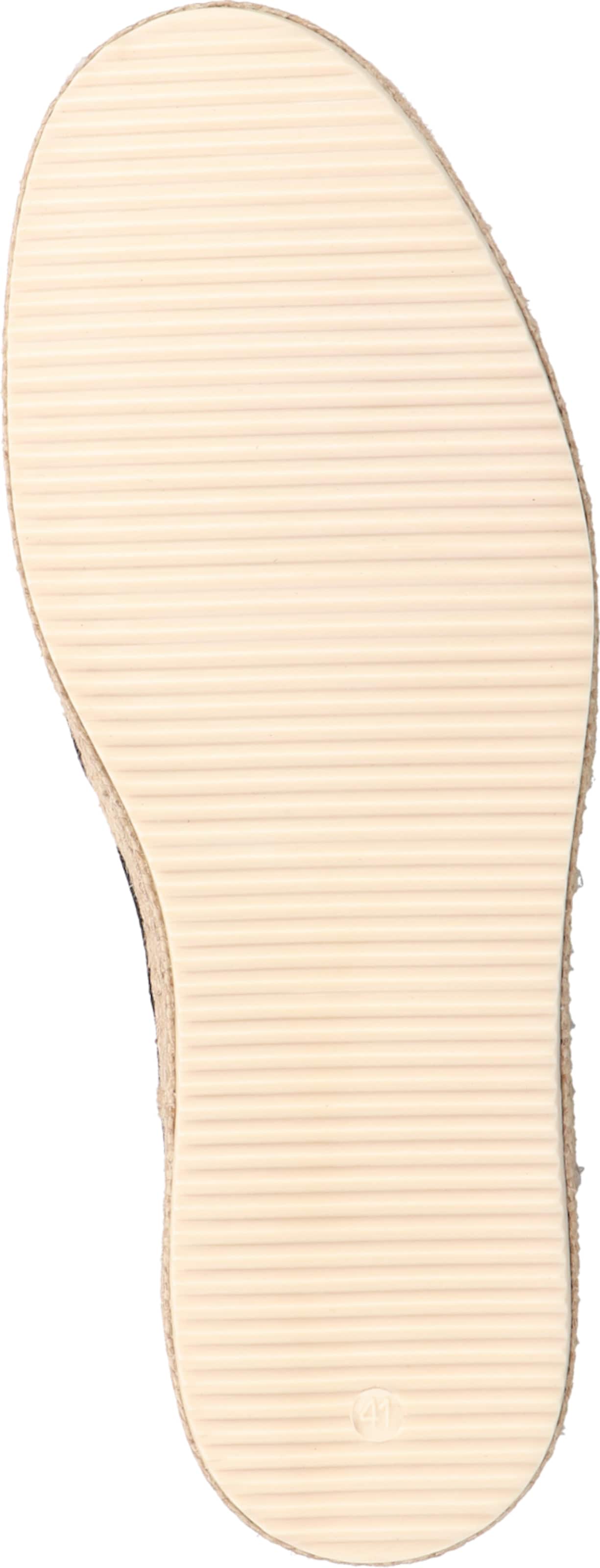 SANSIBAR Espadrilles in Schwarz