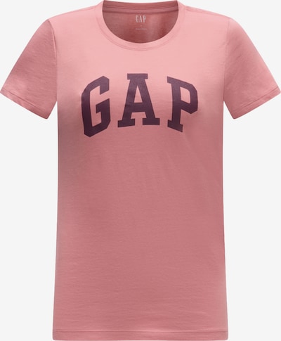 GAP T-Shirt 'CLASSIC NOVELTY' in M in aubergine / hellpink, Produktansicht