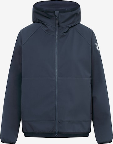 Derbe Jacke 'Peutby' in Blau: Vorderseite