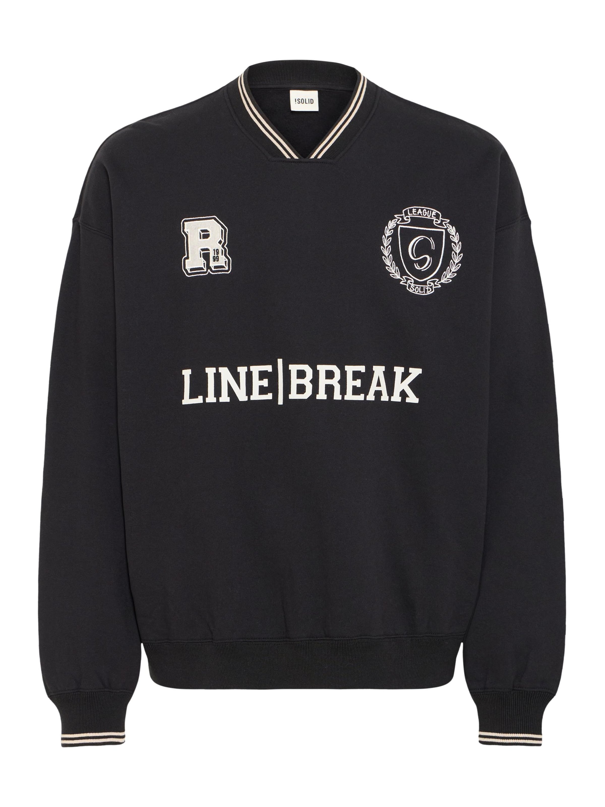 !Solid - Jersey ' SDSTRATTON ' en negro: frente