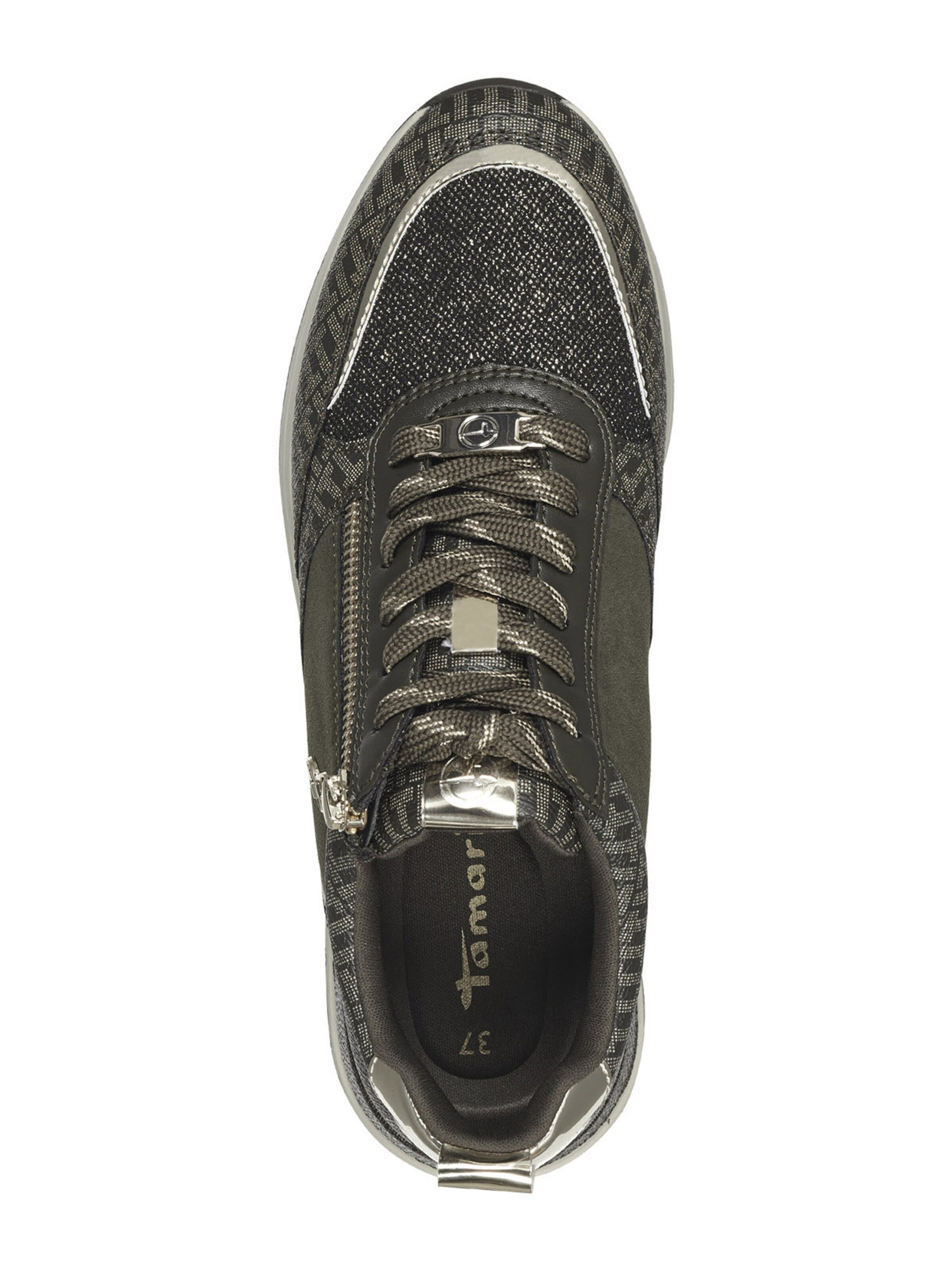 Sneaker bassa di Tamaris in verde