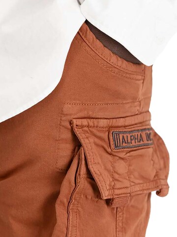 ALPHA INDUSTRIES Regular Hose 'Crew'‌‌‌‌‌‌‌‌‌‌ in Braun