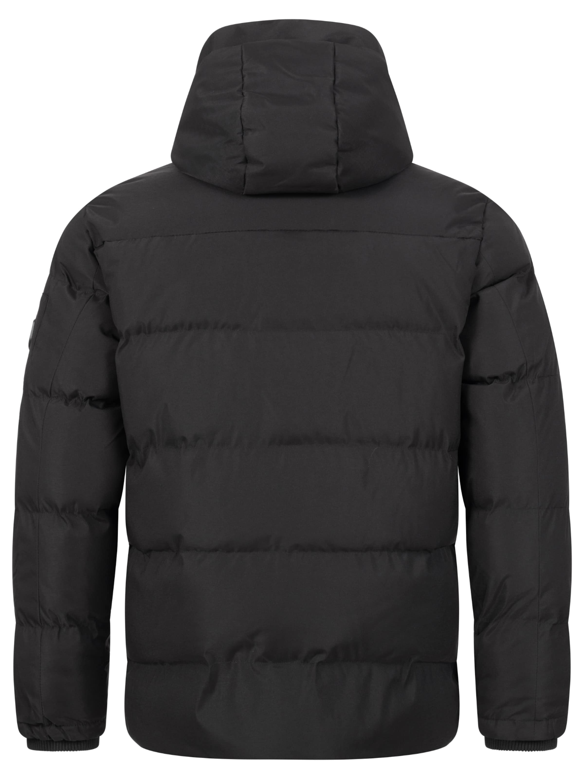 Geo Norway Winterjacke in Schwarz