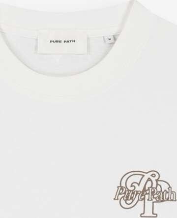 Pure Path Shirt in Weiß: Vorderseite