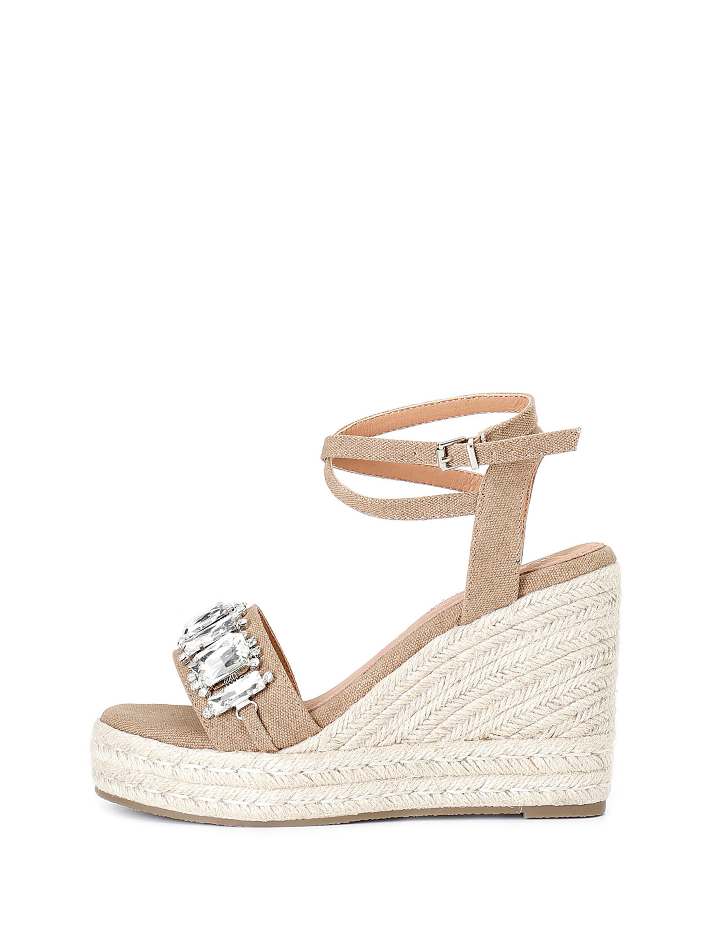 Sandalo CAFè NOIR di colore marrone chiaro, Visualizzazione prodotti