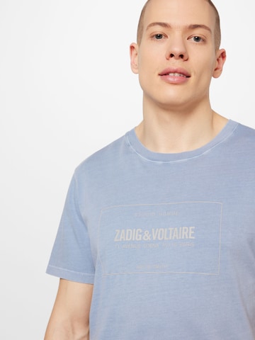 T-Shirt 'TED BLASON' Zadig & Voltaire en bleu