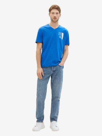 TOM TAILOR T-Shirt in Blau