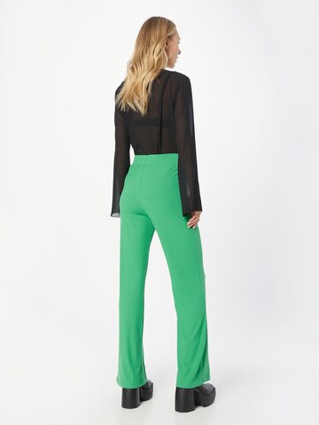 NÜMPH Boot cut Trousers 'CARDI' in Green