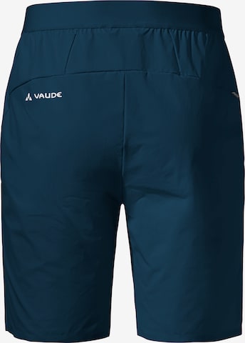 VAUDE Regular Outdoor Pants 'Scopi' in Blue