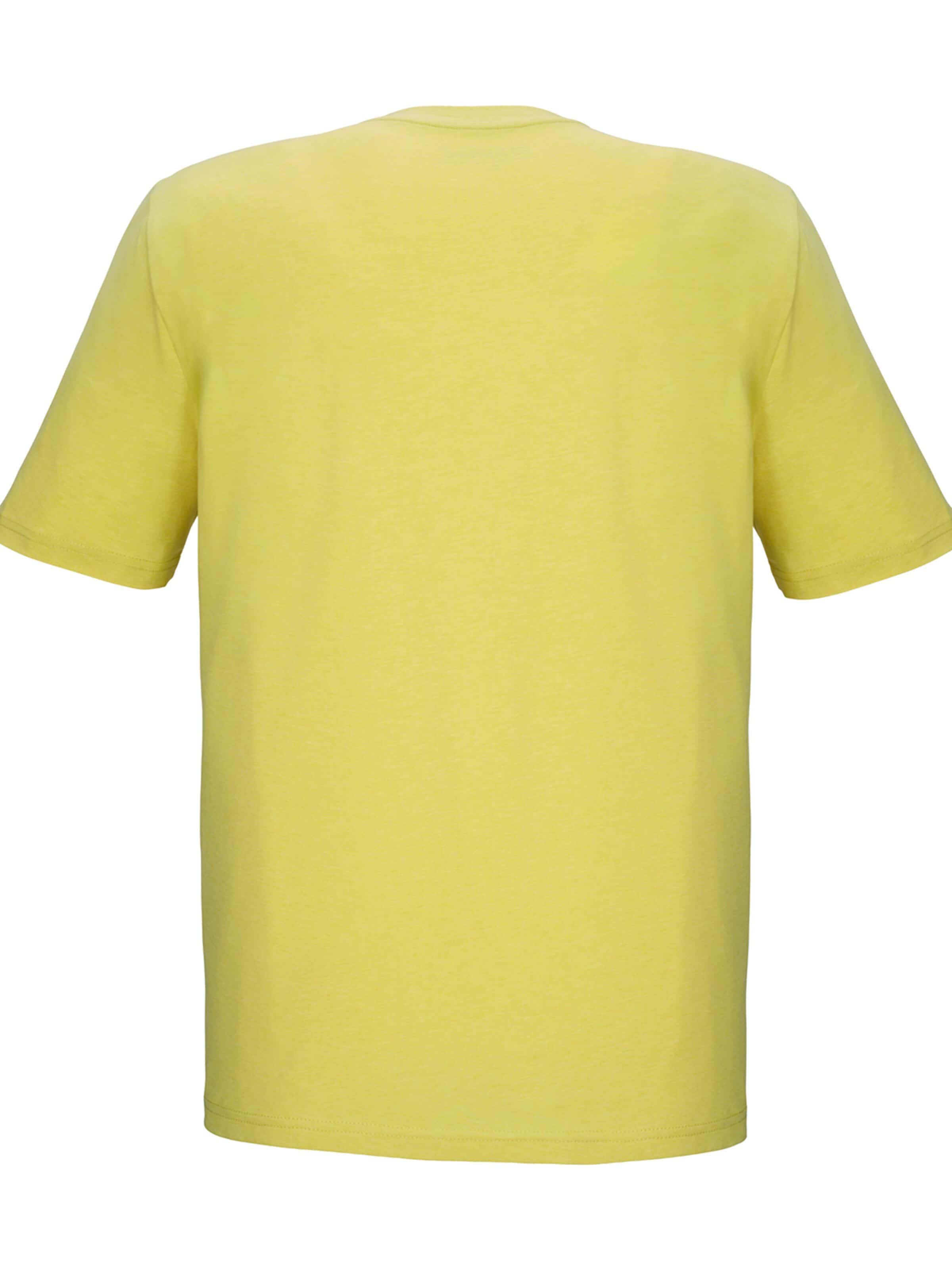 KILLTEC Shirt 'KOS 51 MN TSHRT' in Yellow