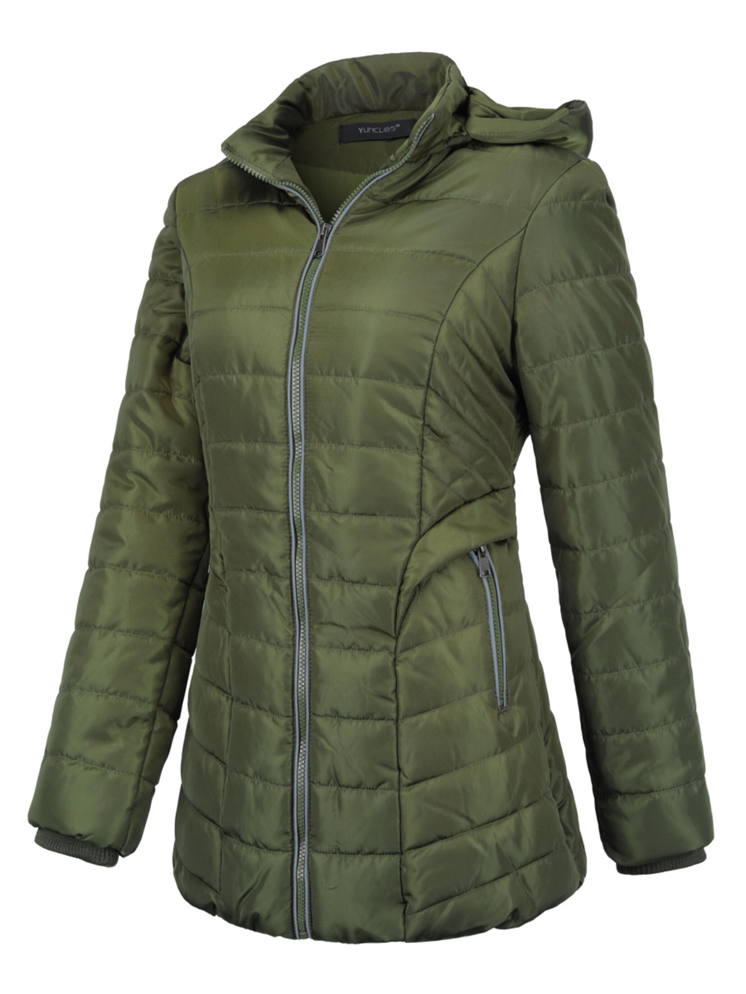 YOUTHUP Winter Jacket in Green