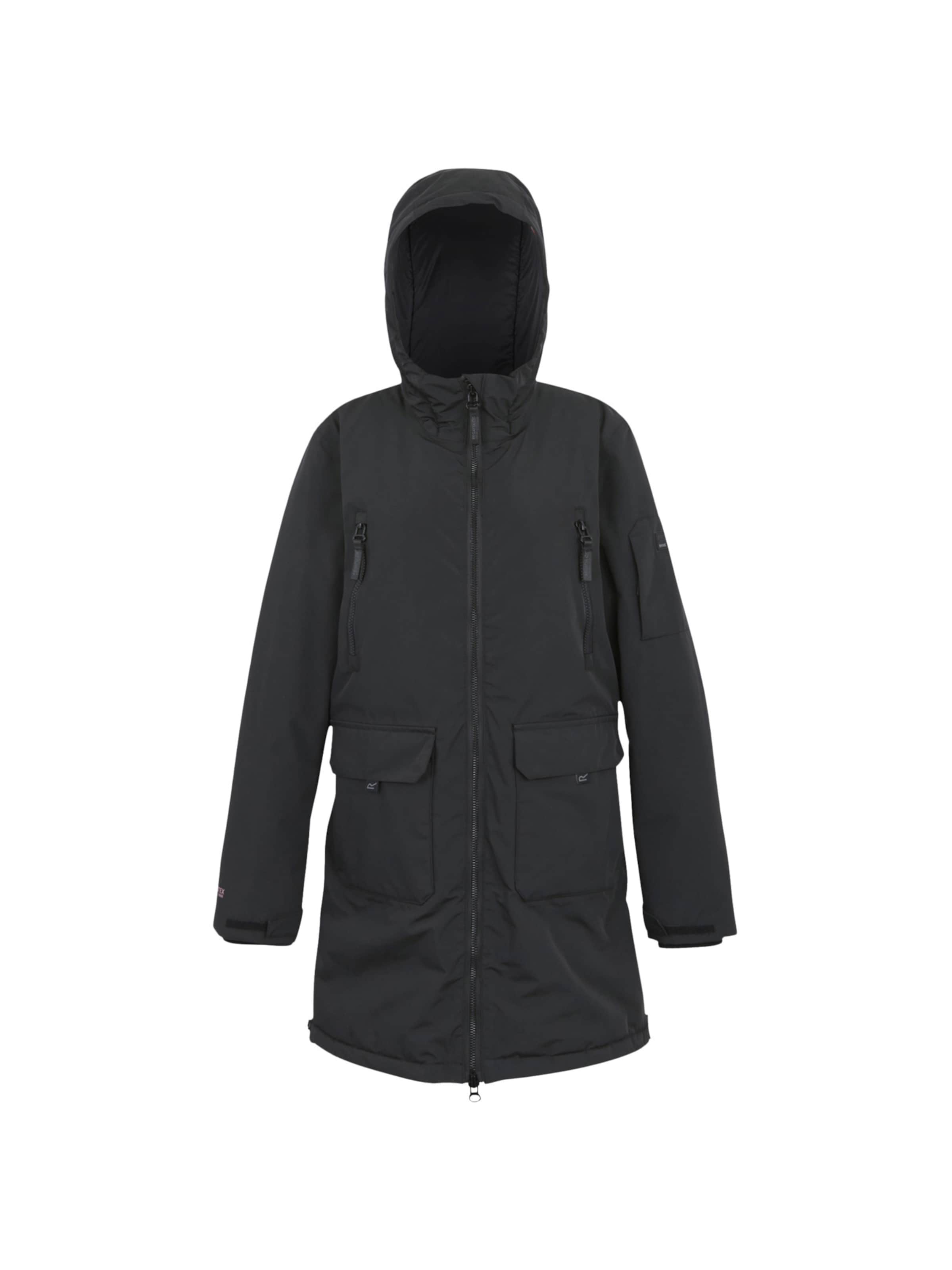 REGATTA Between-seasons parka 'Gwynn ' in Black: front