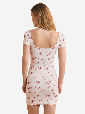 Camicia da notte 'Tige' di ETAM in bianco