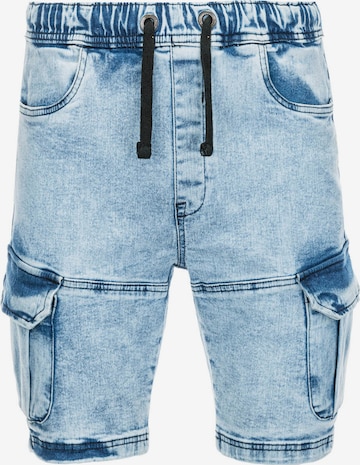 Ombre Shorts 'W362' in Blau: predná strana