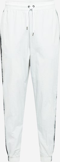 NIKE Pantalon de sport en gris clair / noir / blanc, Vue avec produit