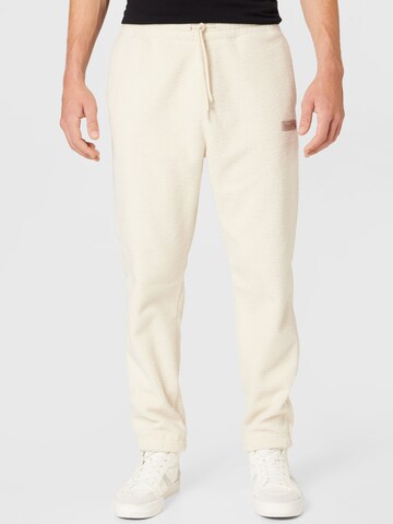 Tapered Pantaloni di HOLLISTER in bianco: frontale