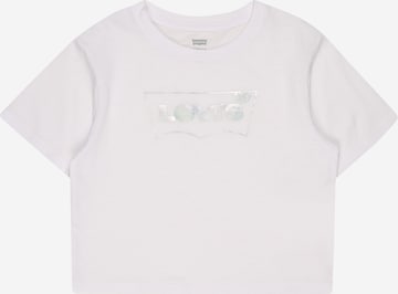 Levi's Kids Shirt in White: front