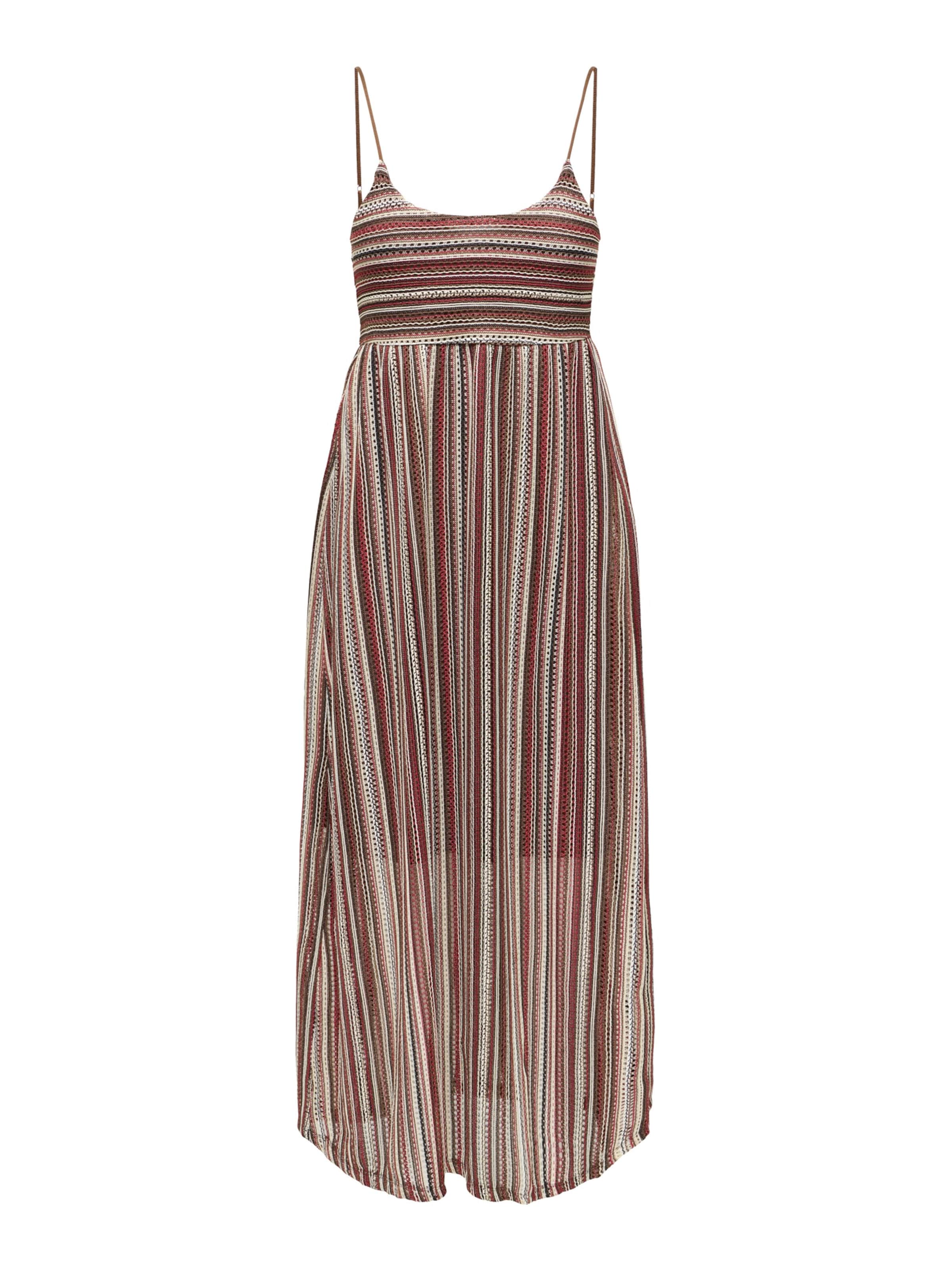 ONLY Плетена рокля 'ONLSANDY' в кафяво: отпред