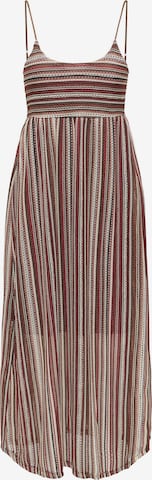 ONLY - Vestido de verano 'ONLSANDY' en marrón: frente