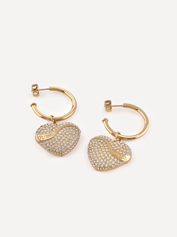 GUESS Earrings 'In My Heart' in Gold