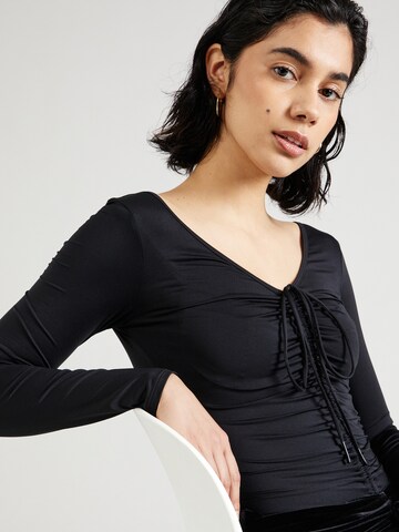 HUGO Shirt Bodysuit 'Nethalia' in Black