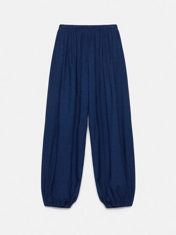 Pull&Bear Tapered Hose in Blau