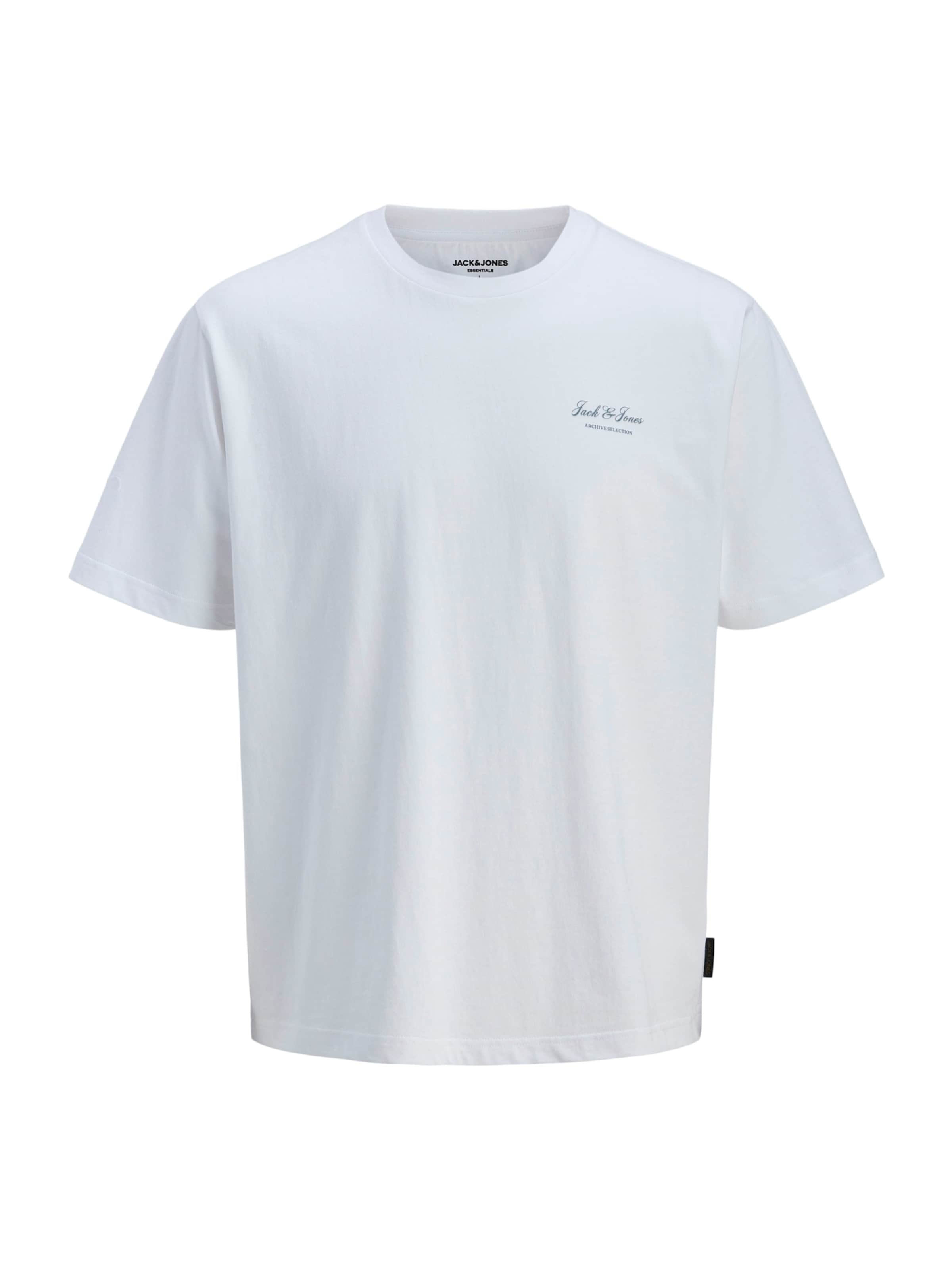 Jack & Jones Junior - Camiseta 'JJEARCHIVE' en blanco: frente